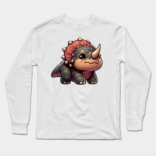 Baby Triceratops Long Sleeve T-Shirt